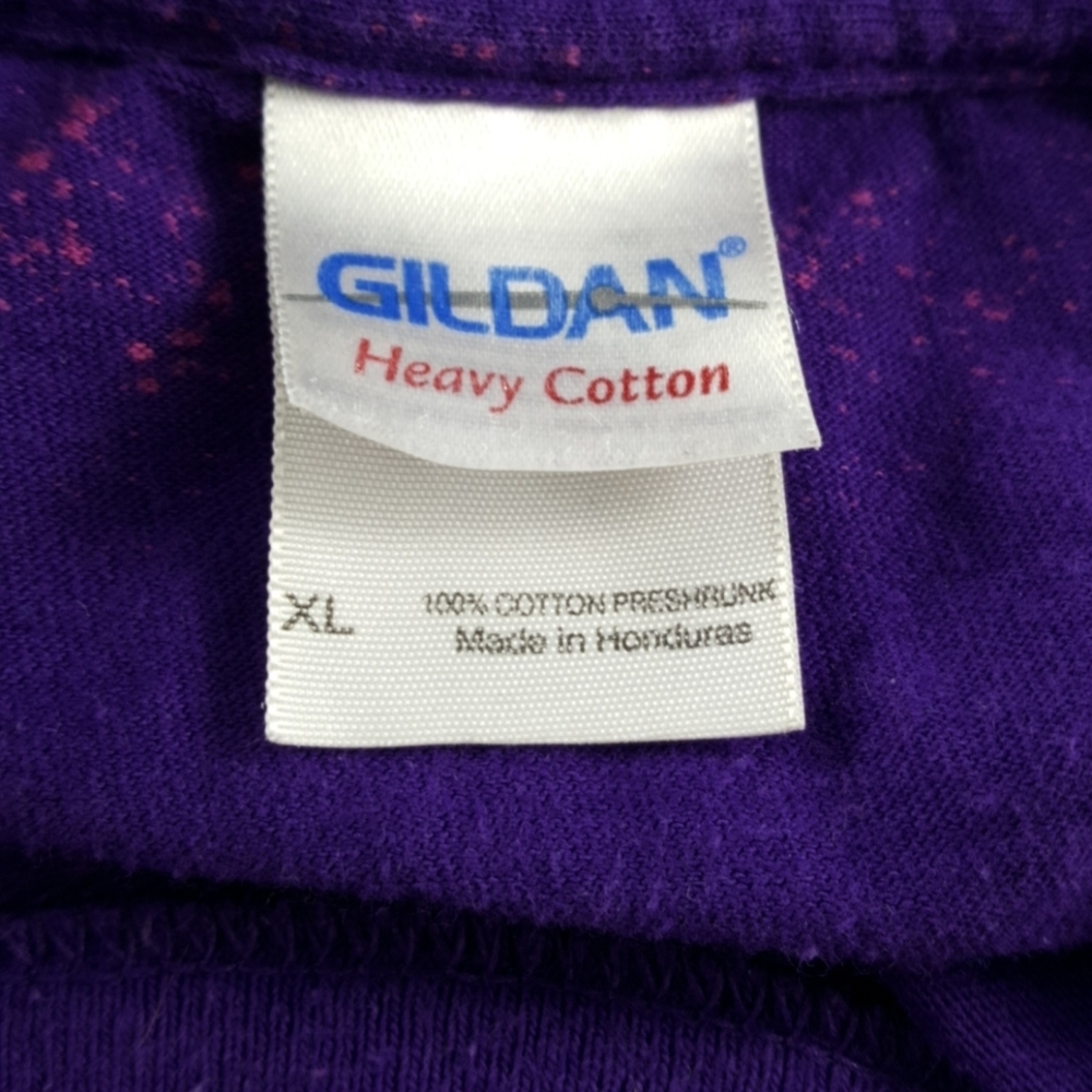 Shamrock Tie Dye T-shirt Purple / Pink Tee (XL) - Picture 8 of 10